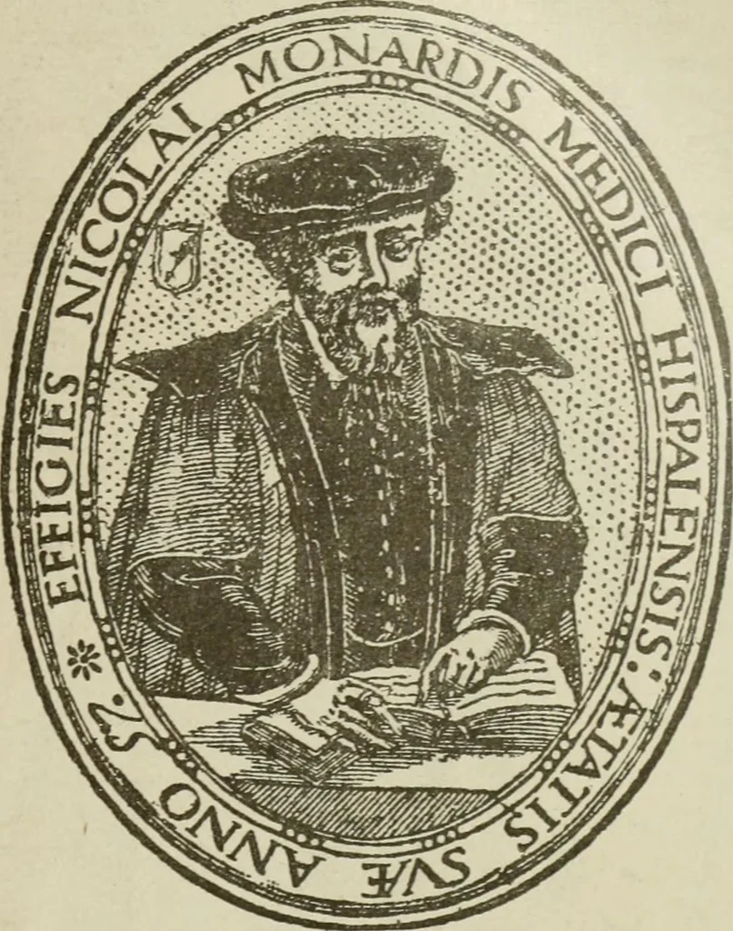 An illustration from Narrative and critical history of America, 1884, leaf 48