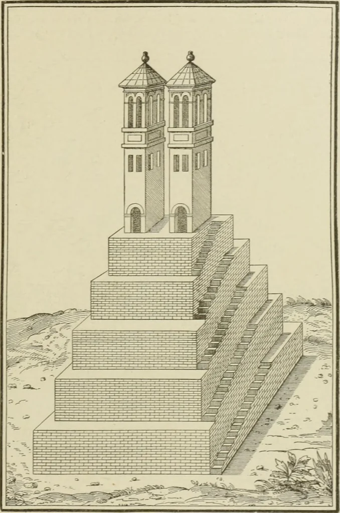 An illustration from Narrative and critical history of America, 1884, leaf 490
