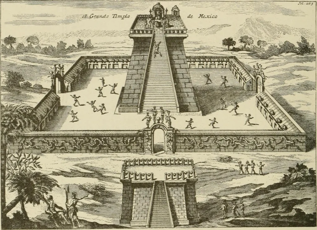 An illustration from Narrative and critical history of America, 1884, leaf 491