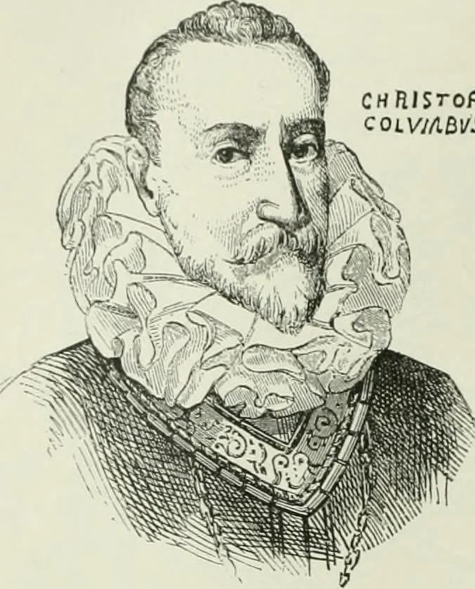 An illustration from Narrative and critical history of America, 1884, leaf 101