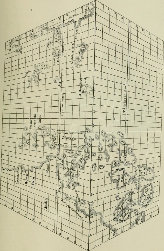 An illustration from Narrative and critical history of America, 1884, leaf 128