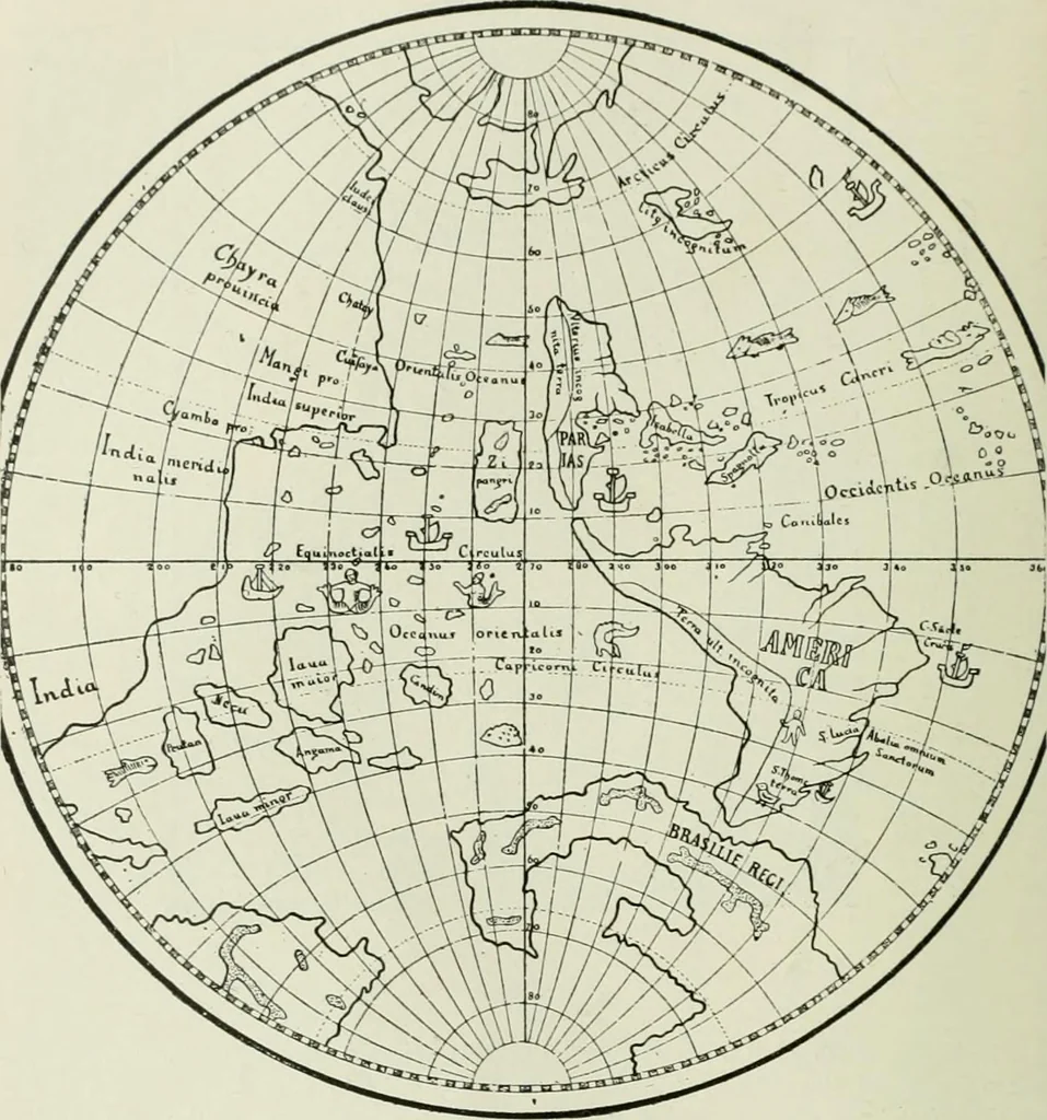 An illustration from Narrative and critical history of America, 1884, leaf 143