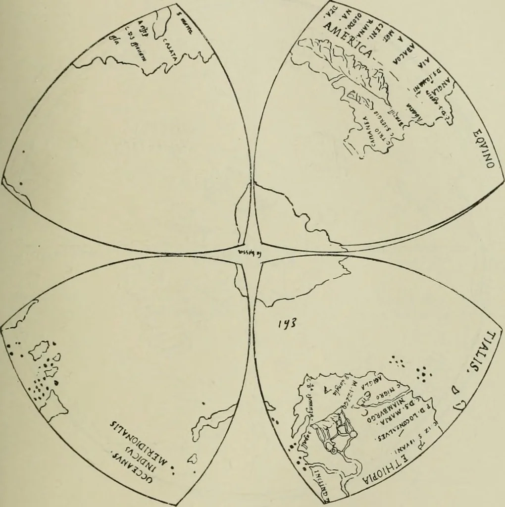 An illustration from Narrative and critical history of America, 1884, leaf 150