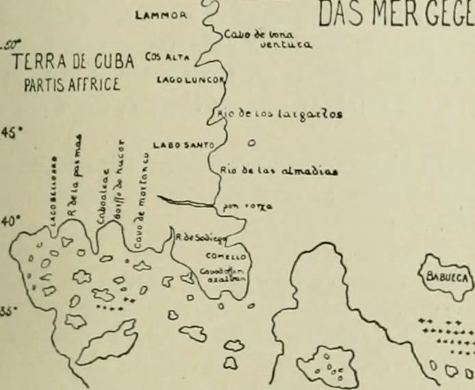 An illustration from Narrative and critical history of America, 1884, leaf 152