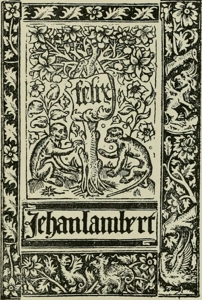 An illustration from Narrative and critical history of America, 1884, leaf 182