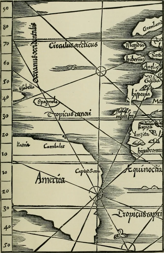 An illustration from Narrative and critical history of America, 1884, leaf 200