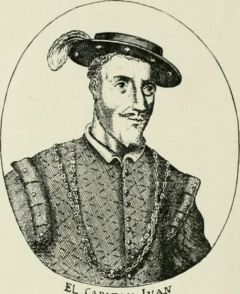 An illustration from Narrative and critical history of America, 1884, leaf 241