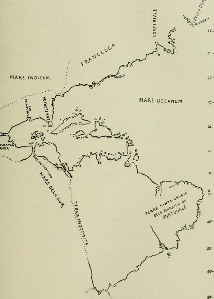 An illustration from Narrative and critical history of America, 1884, leaf 244