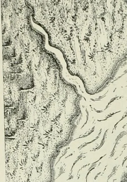 An illustration from Narrative and critical history of America, 1884, leaf 293