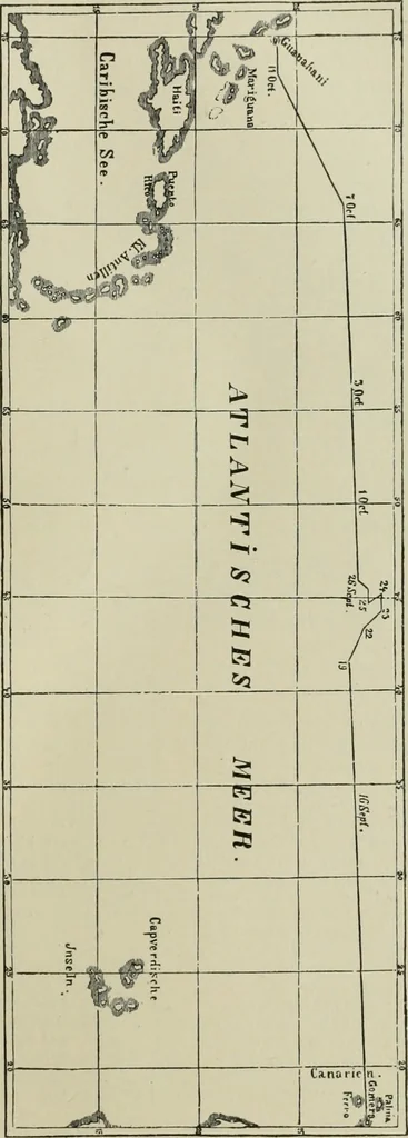 An illustration from Narrative and critical history of America, 1884, leaf 34