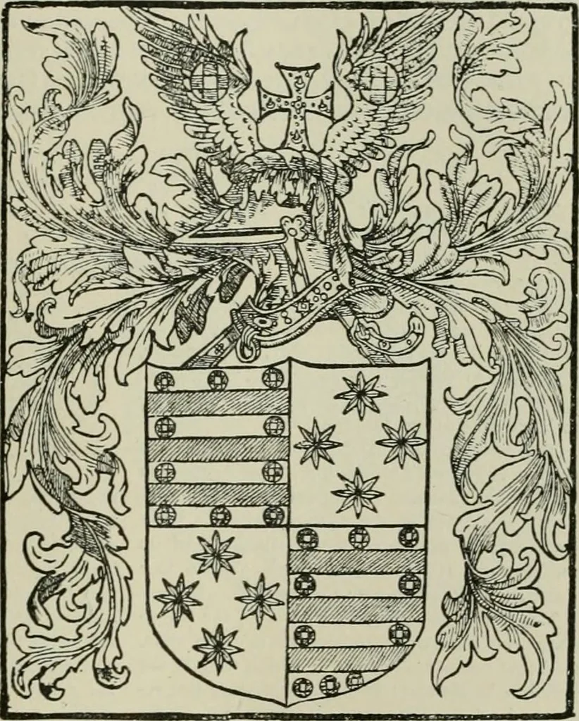 An illustration from Narrative and critical history of America, 1884, leaf 370