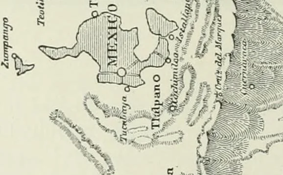An illustration from Narrative and critical history of America, 1884, leaf 383