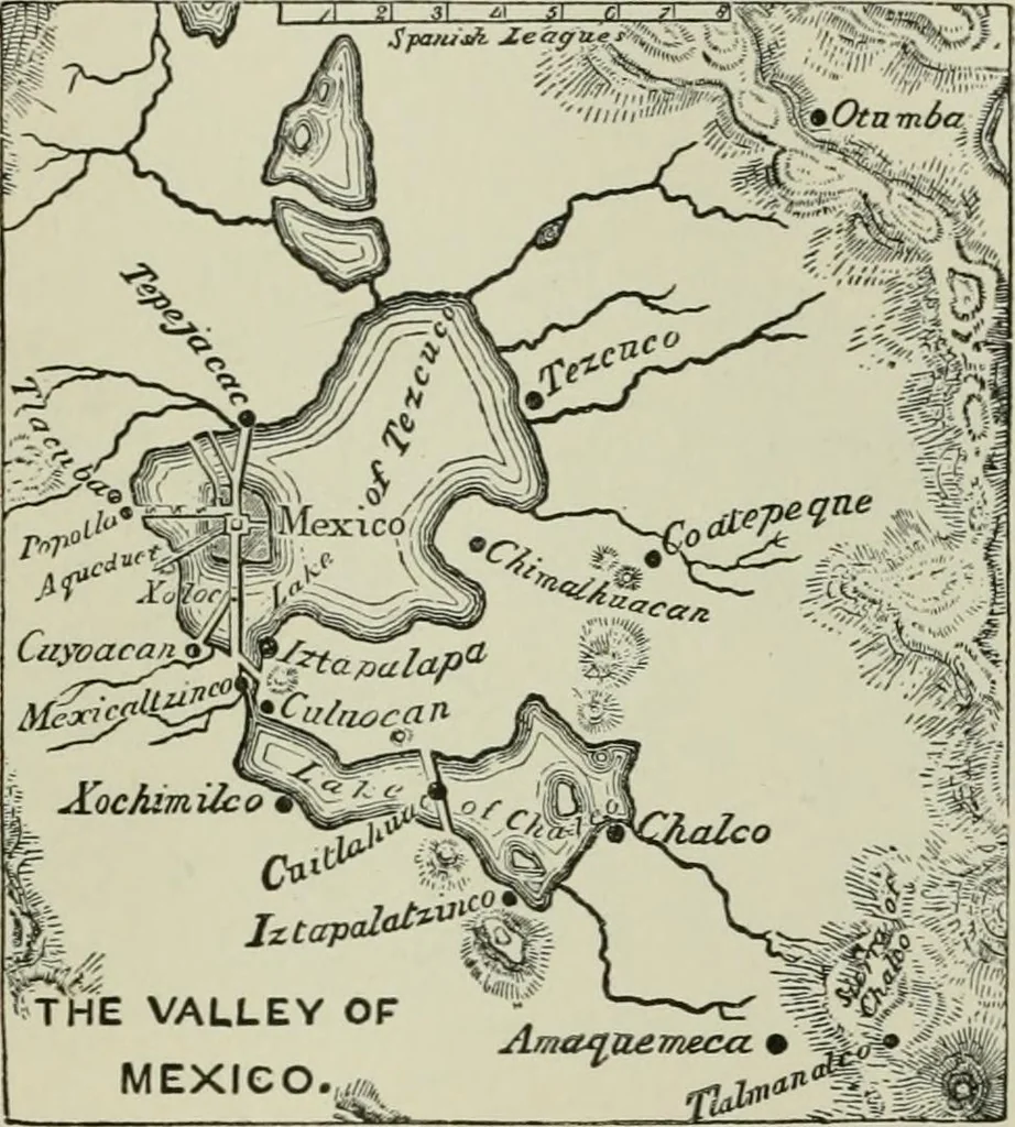 An illustration from Narrative and critical history of America, 1884, leaf 394
