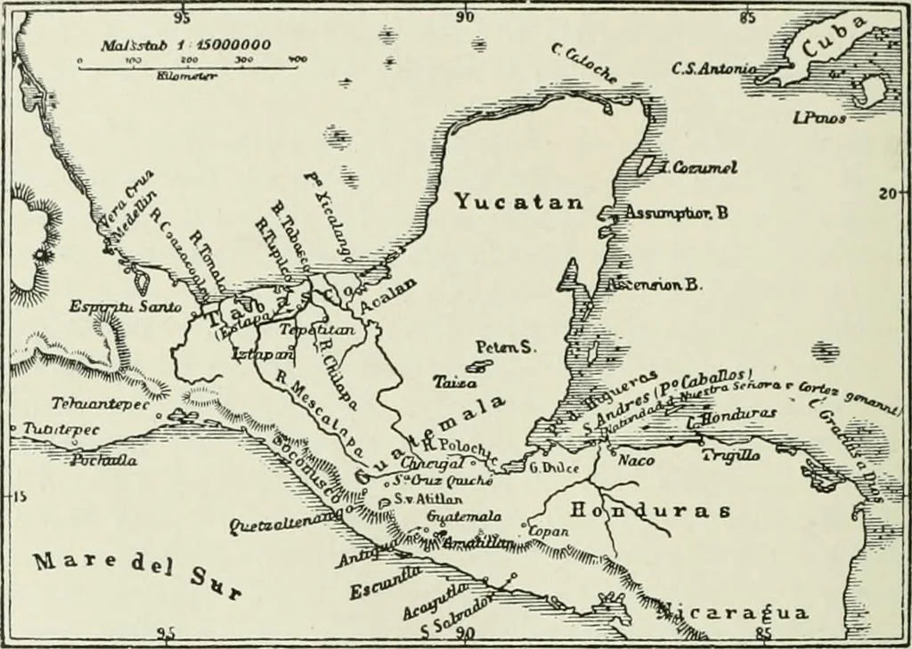 An illustration from Narrative and critical history of America, 1884, leaf 411