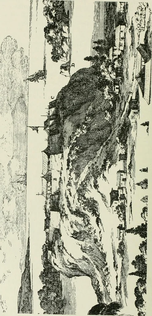 An illustration from Narrative and critical history of America, 1884, leaf 421