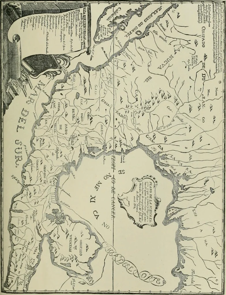 An illustration from Narrative and critical history of America, 1884, leaf 436