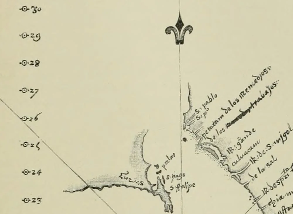 An illustration from Narrative and critical history of America, 1884, leaf 472