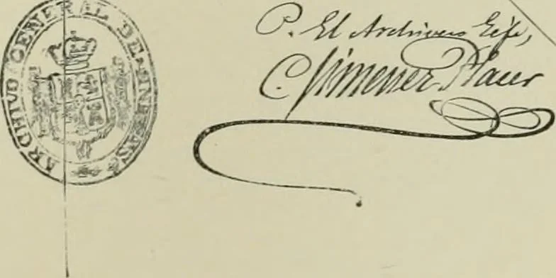 An illustration from Narrative and critical history of America, 1884, leaf 472