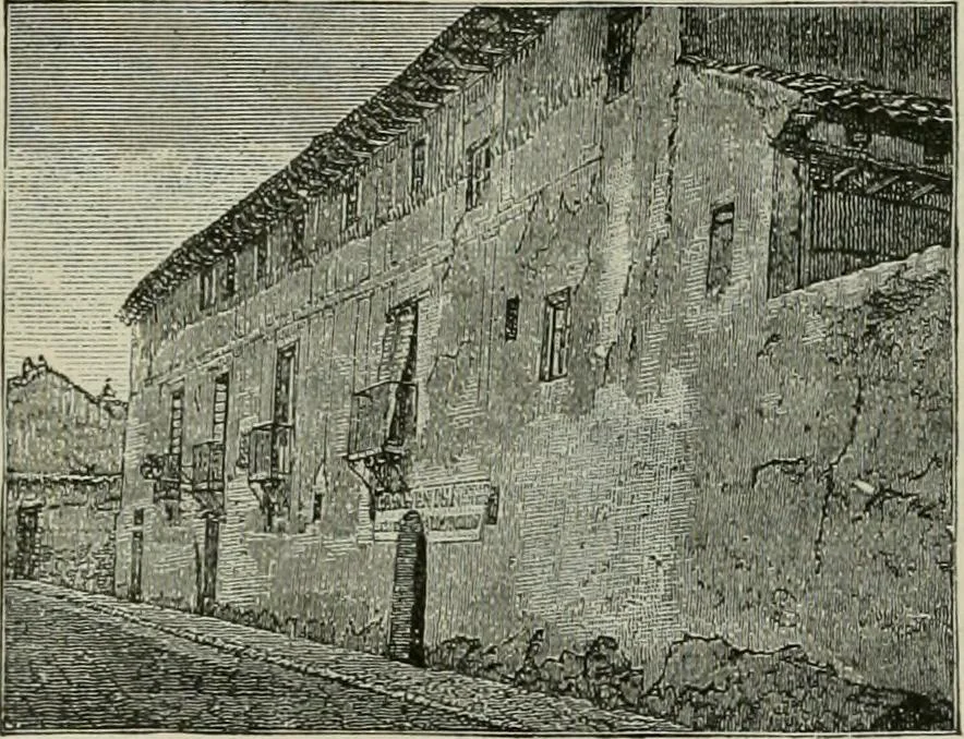 An illustration from Narrative and critical history of America, 1884, leaf 48