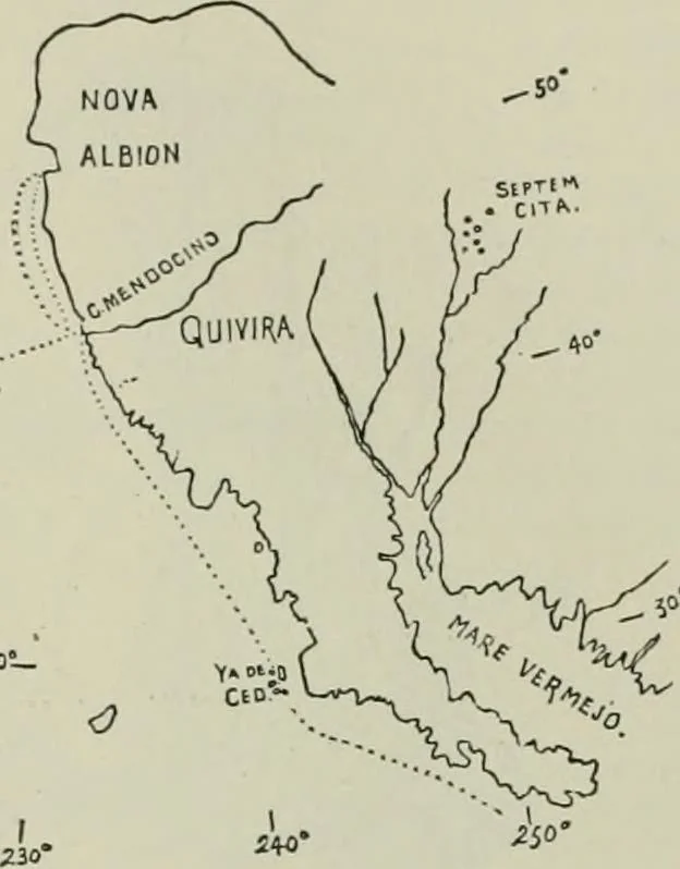 An illustration from Narrative and critical history of America, 1884, leaf 486