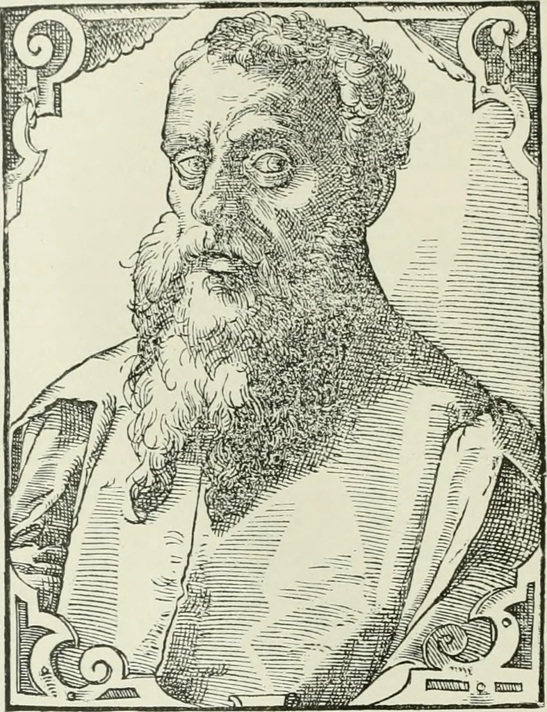An illustration from Narrative and critical history of America, 1884, leaf 51