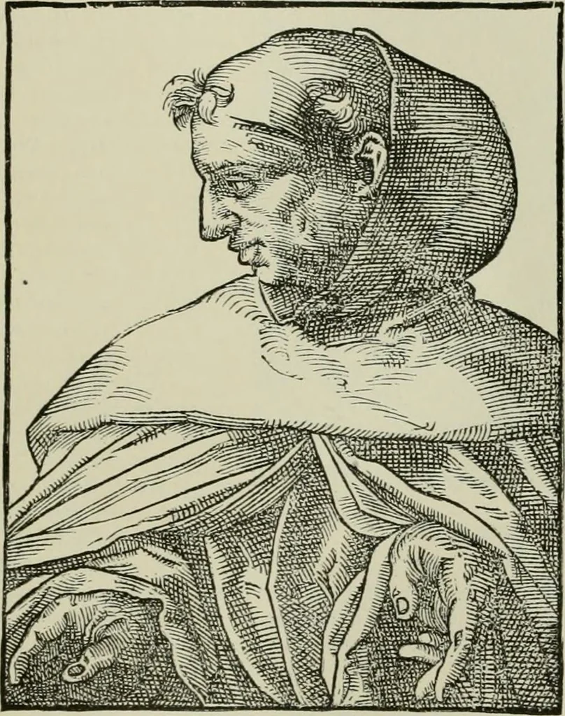 An illustration from Narrative and critical history of America, 1884, leaf 54