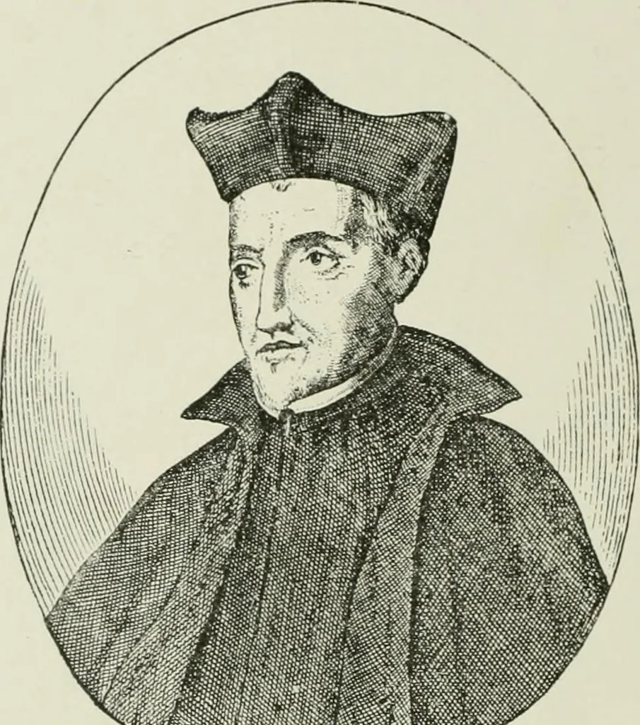 An illustration from Narrative and critical history of America, 1884, leaf 571