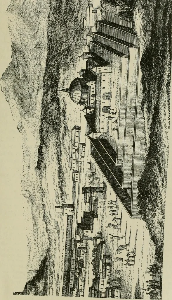 An illustration from Narrative and critical history of America, 1884, leaf 586