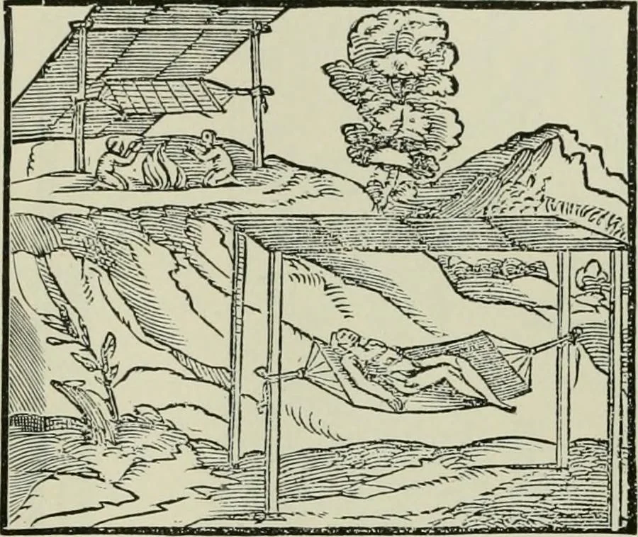 An illustration from Narrative and critical history of America, 1884, leaf 628