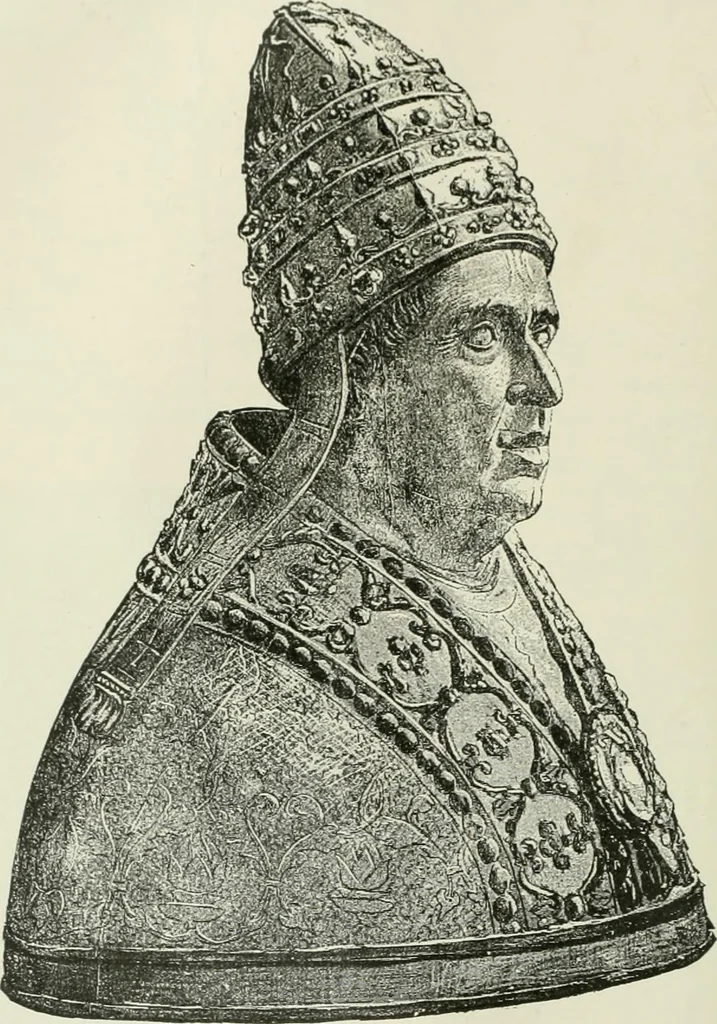 An illustration from Narrative and critical history of America, 1884, leaf 69