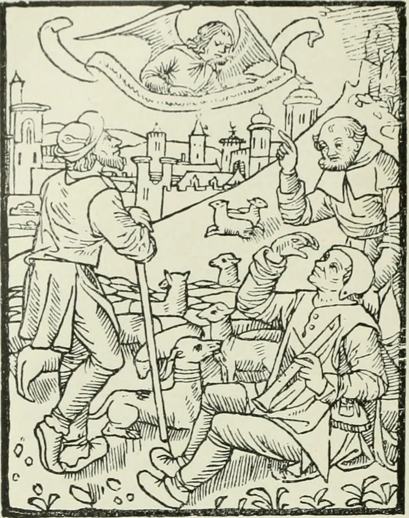 An illustration from Narrative and critical history of America, 1884, leaf 75