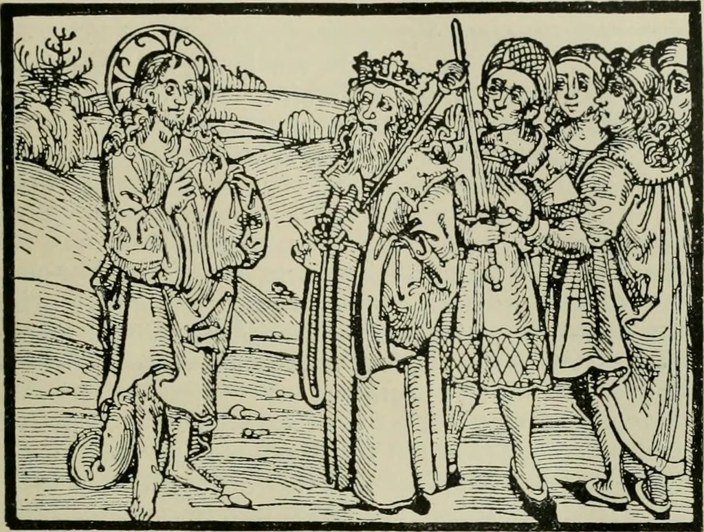An illustration from Narrative and critical history of America, 1884, leaf 78