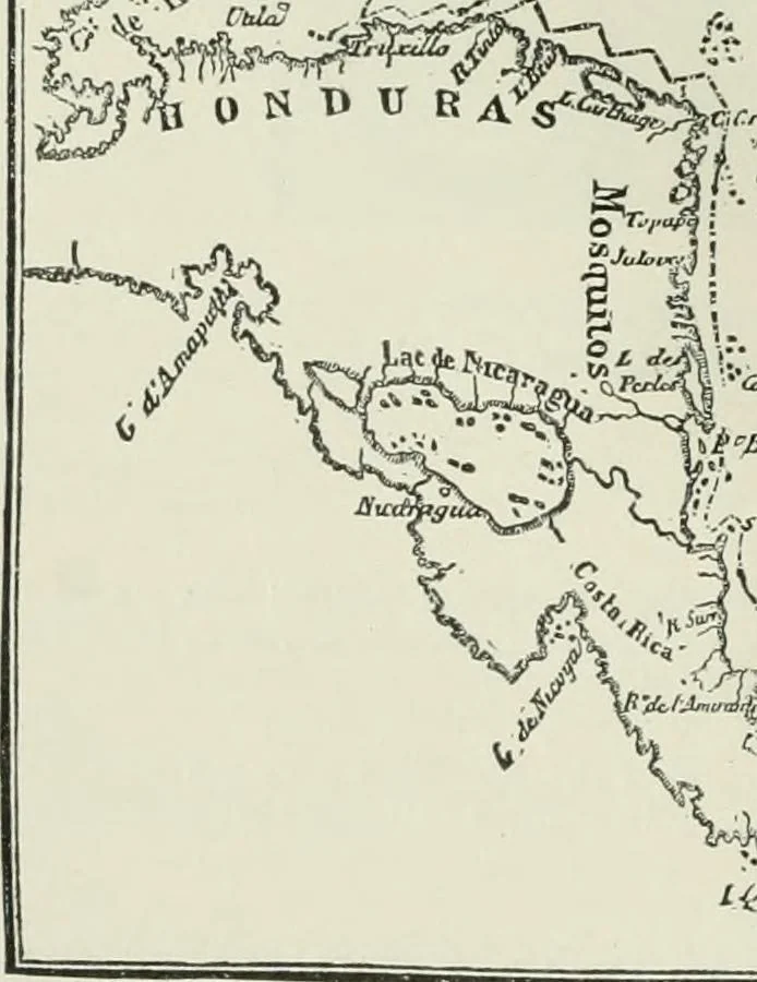 An illustration from Narrative and critical history of America, 1884, leaf 85