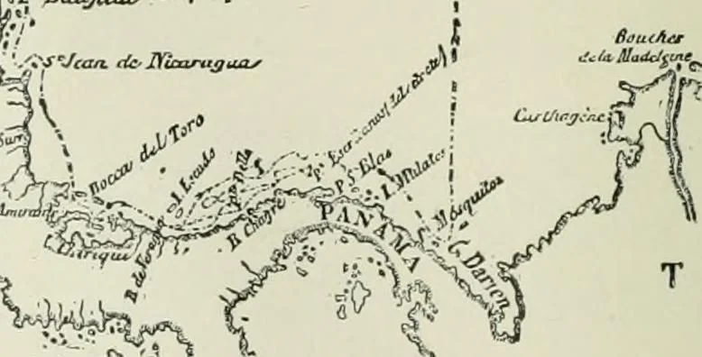 An illustration from Narrative and critical history of America, 1884, leaf 85