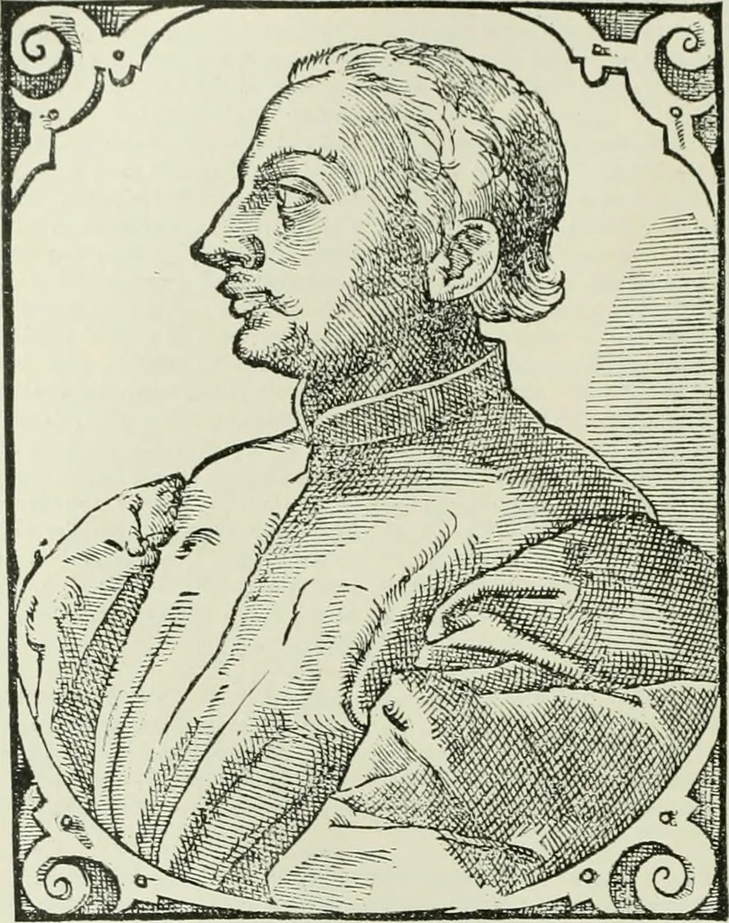 An illustration from Narrative and critical history of America, 1884, leaf 95