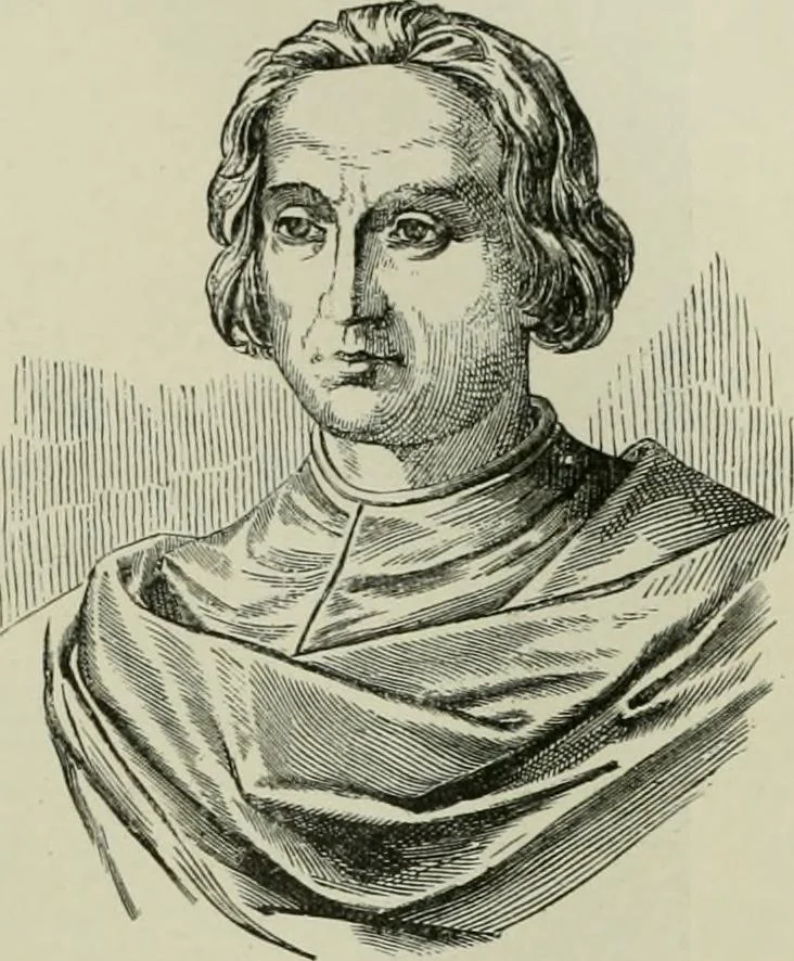 An illustration from Narrative and critical history of America, 1884, leaf 98