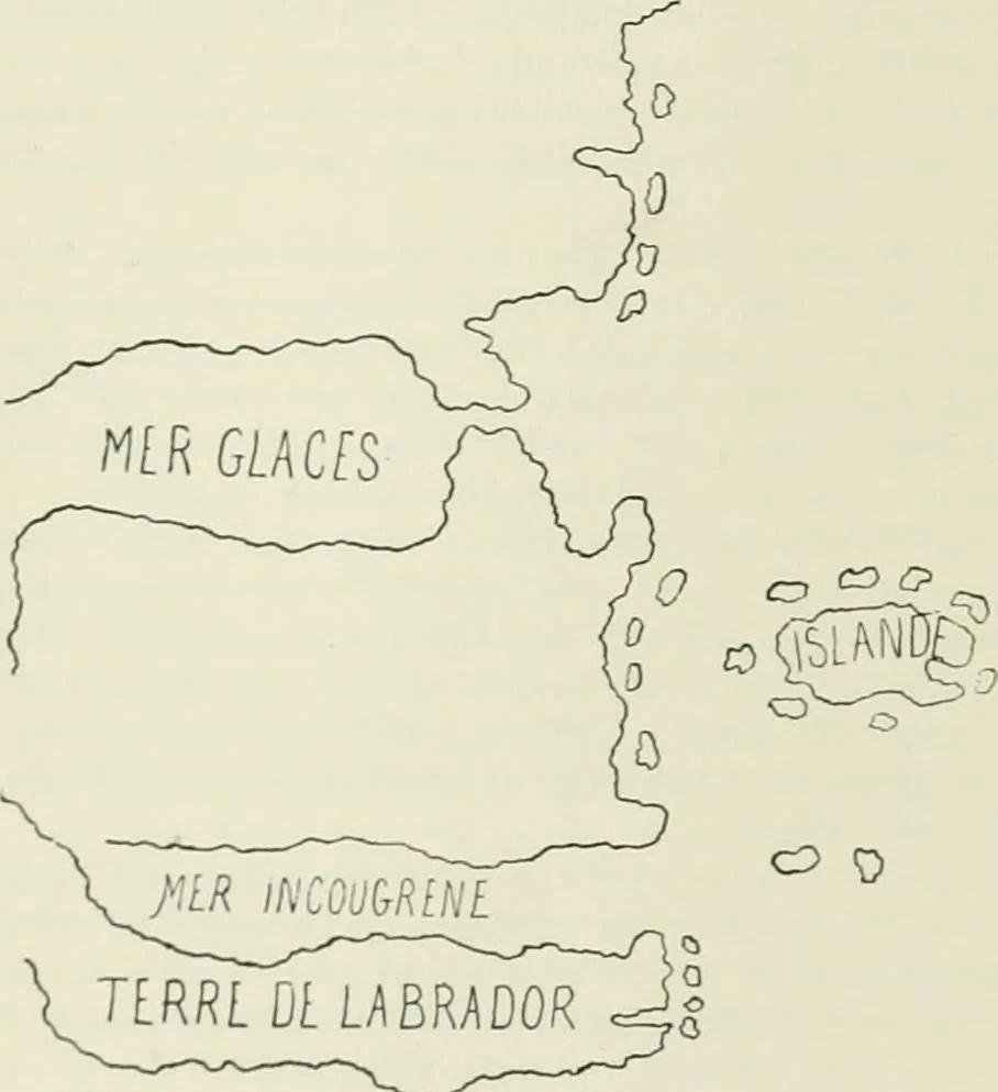 An illustration from Narrative and critical history of America, 1884, leaf 121
