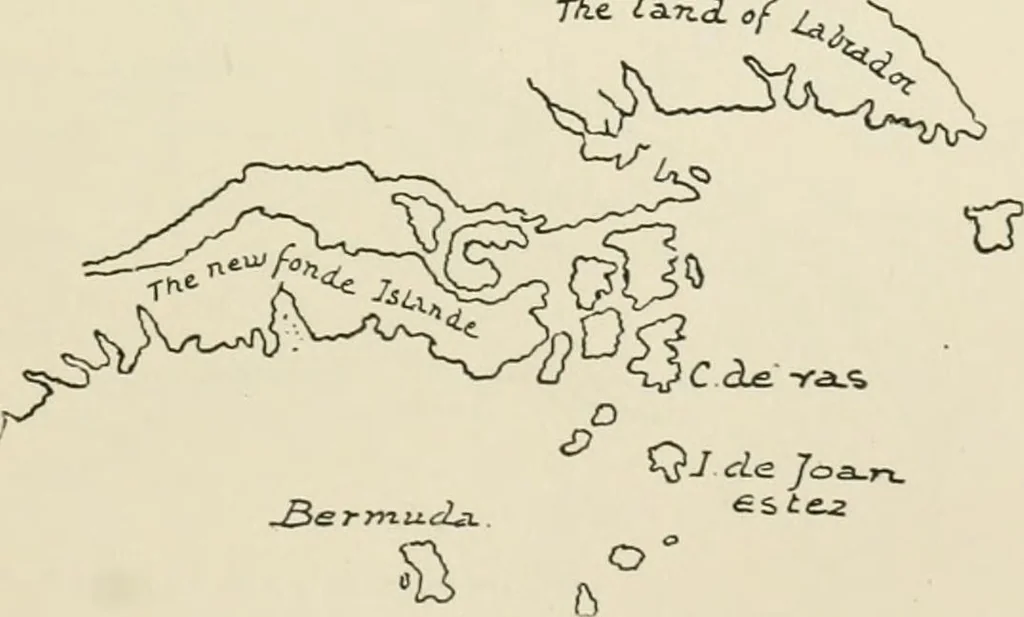 An illustration from Narrative and critical history of America, 1884, leaf 130