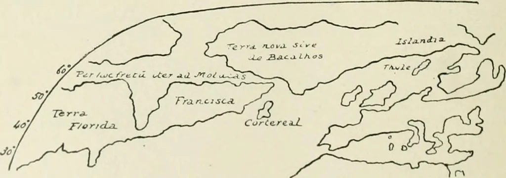 An illustration from Narrative and critical history of America, 1884, leaf 131