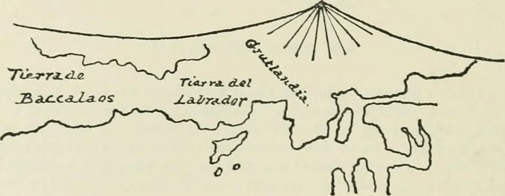 An illustration from Narrative and critical history of America, 1884, leaf 137