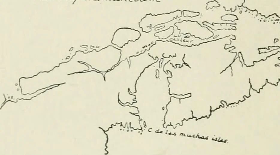 An illustration from Narrative and critical history of America, 1884, leaf 139