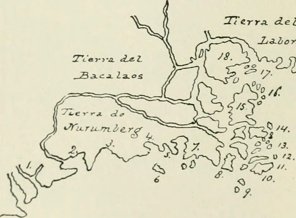An illustration from Narrative and critical history of America, 1884, leaf 139