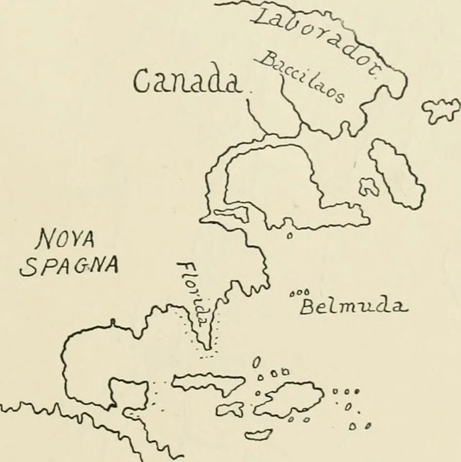 An illustration from Narrative and critical history of America, 1884, leaf 144