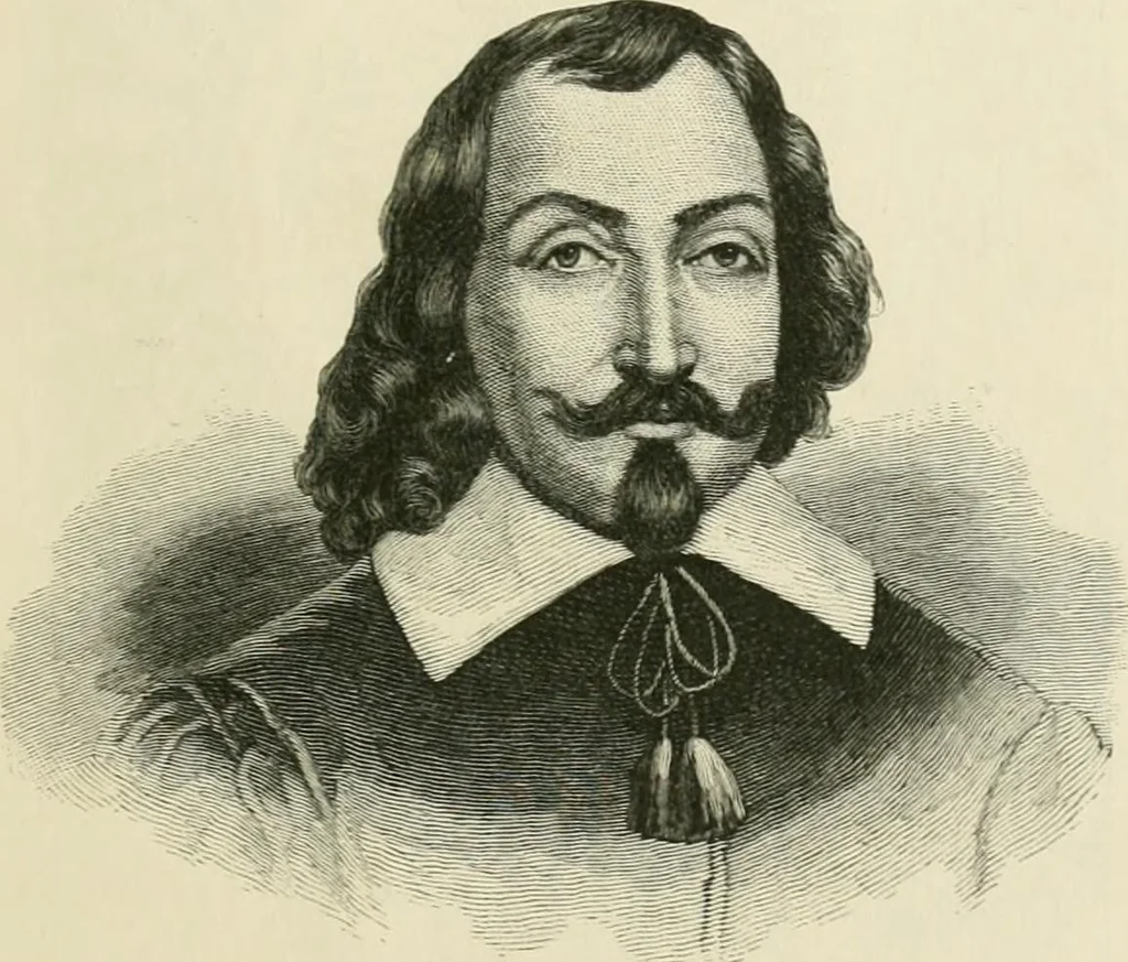 An illustration from Narrative and critical history of America, 1884, leaf 166