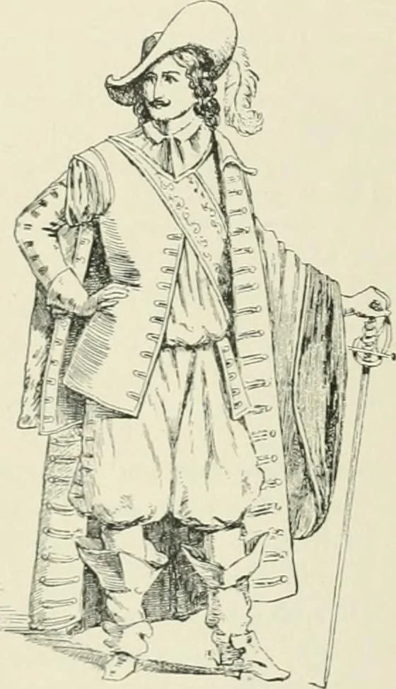 An illustration from Narrative and critical history of America, 1884, leaf 183