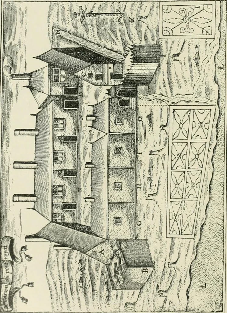 An illustration from Narrative and critical history of America, 1884, leaf 191