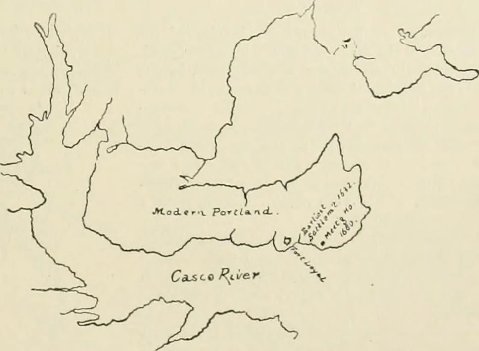 An illustration from Narrative and critical history of America, 1884, leaf 206