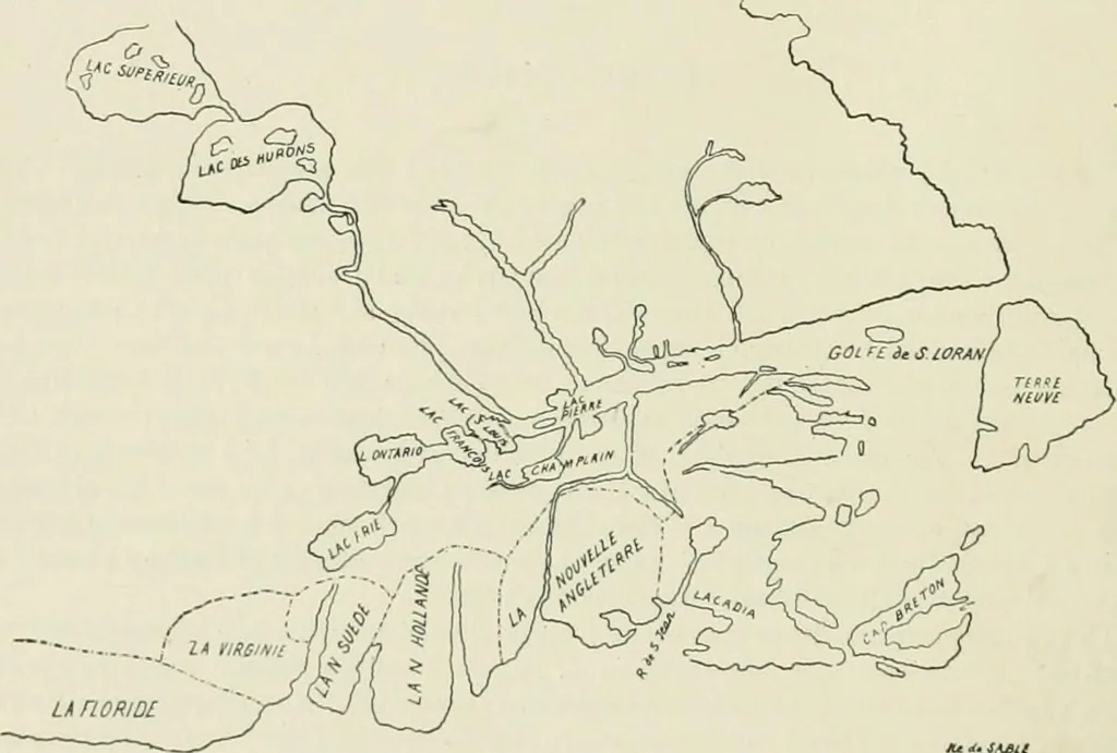 An illustration from Narrative and critical history of America, 1884, leaf 249