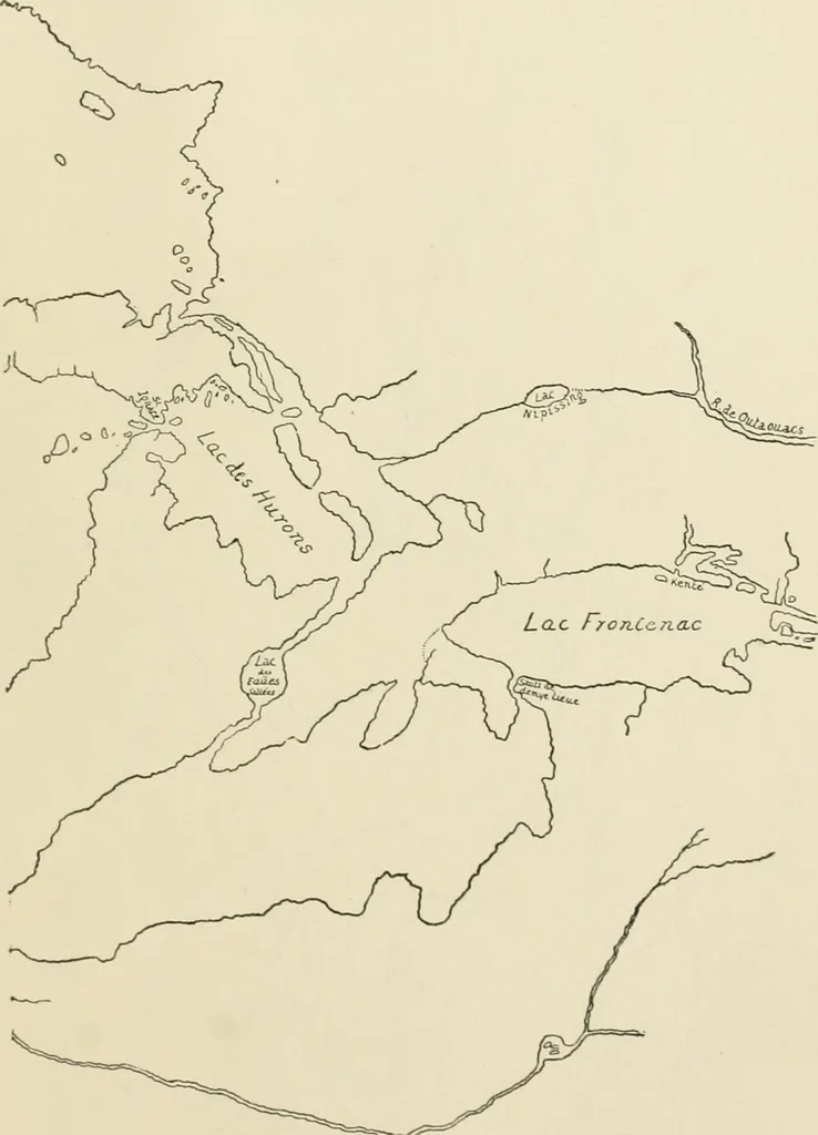 An illustration from Narrative and critical history of America, 1884, leaf 260