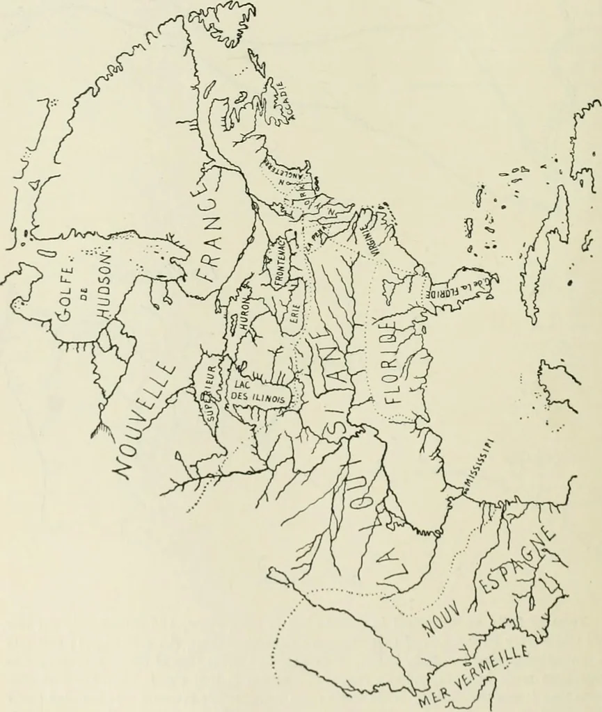 An illustration from Narrative and critical history of America, 1884, leaf 275